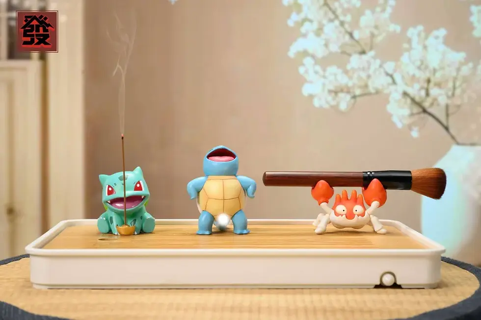 Thumbnail: 【Ready Stock】Fa Studio - Pokémon Tea Pet Set