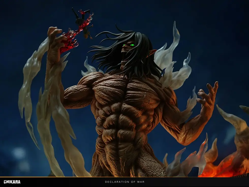 Thumbnail: 【PRE-ORDER】CHIKARA Studio - Founding Titan Declaration of War LED (AOT) GK
