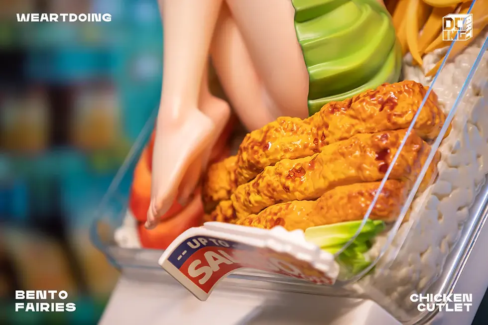 Thumbnail: 【Ready Stock】  WeArtDoing Studio –  Bento Fairies - Chicken Cutlet