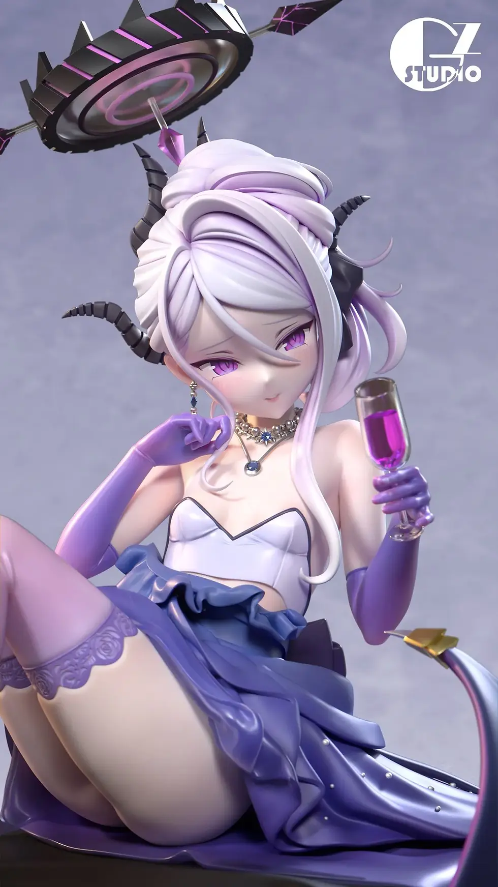 Thumbnail: 【PRE-ORDER】GZ Studio - 1/6 Scale Sorasaki Hina (Cocktail Dress) (Blue Archive)