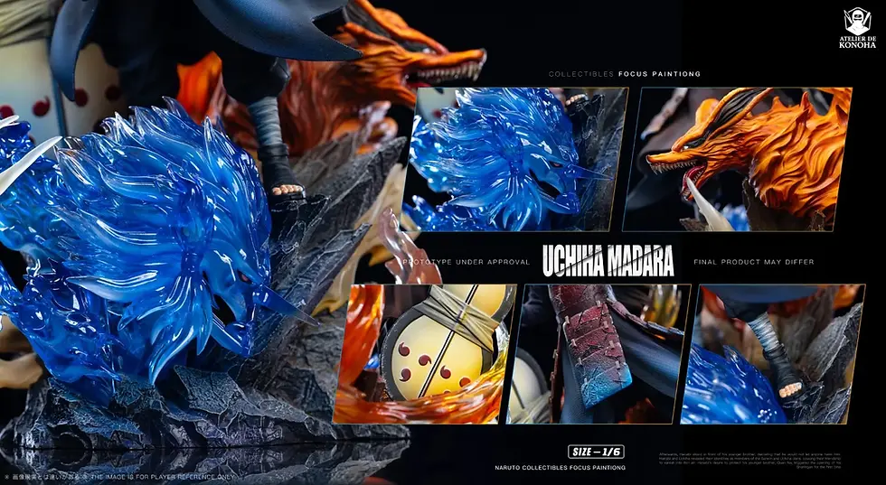 Thumbnail: ATELIER DE KONOHA Studio - 1/6 Scale Hashirama Senju & Madara Uchiha (Naruto)