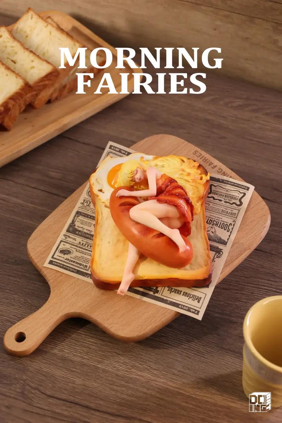 Thumbnail: 【Ready Stock】  WeArtDoing Studio –  Morning Fairies - Sausages&Eggs