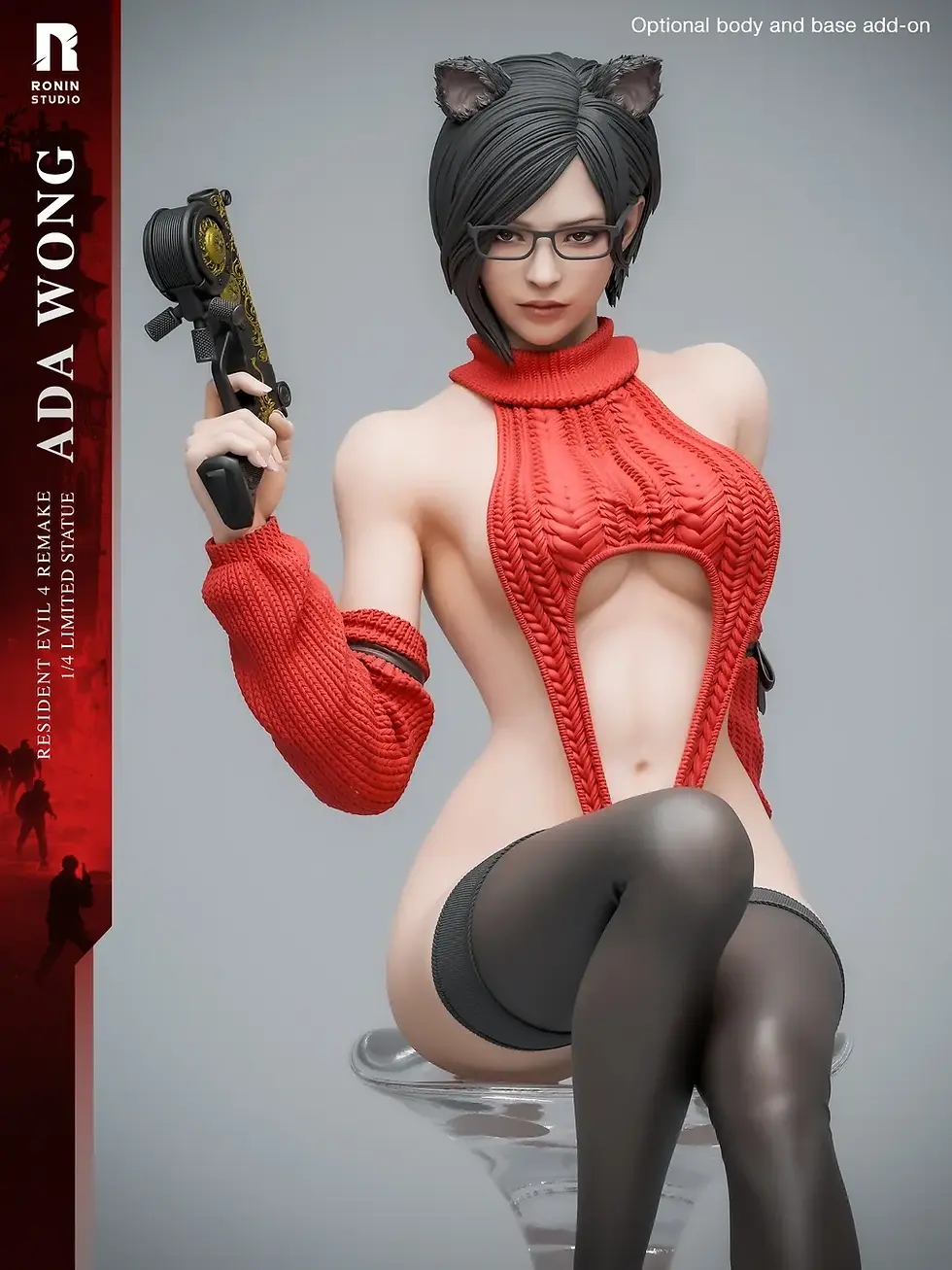 Thumbnail: 【PRE-ORDER】Ronin Studio - Ada Wong Dress & Knit Ver. 1/4 (Resident Evil) GK