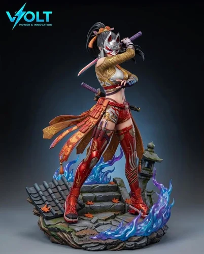 PRE-ORDER】VOLT Studio - 1/6 Yoshimitsu Fox Mask (Tekken 8) GK