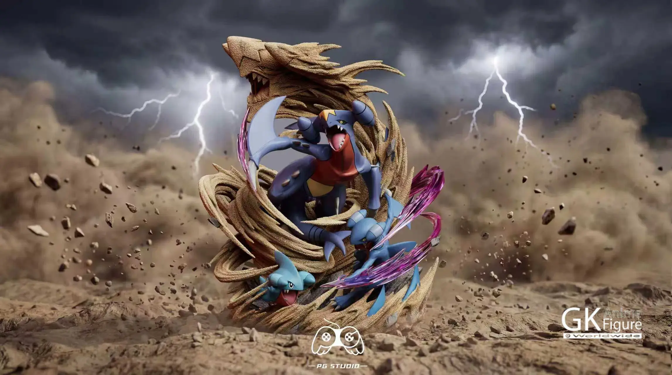 PG Studio - 1/6 Scale Garchomp (Pokemon)