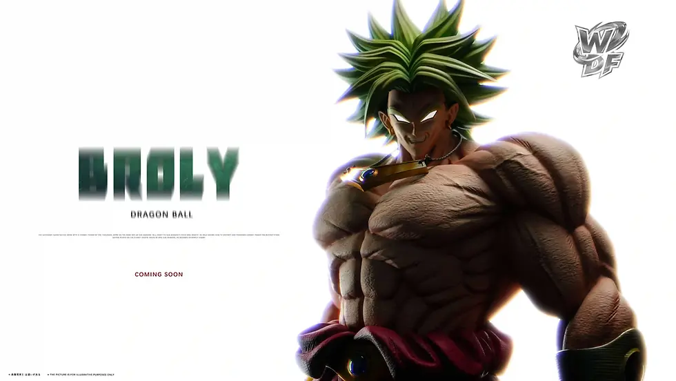 Thumbnail: WDF Studio - Super Saiyan Broly LED Scene 1/6 (Dragon Ball Z) GK