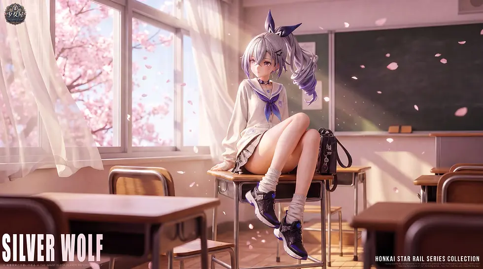 Shaonv Studio - Silver Wolf (School Daily Life) (Honkai: Star Rail)