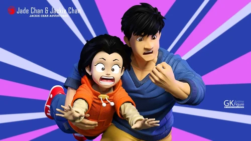 PRE-ORDER】ShengZhu Studio - Uncle & Jade (Jackie Chan Adventures