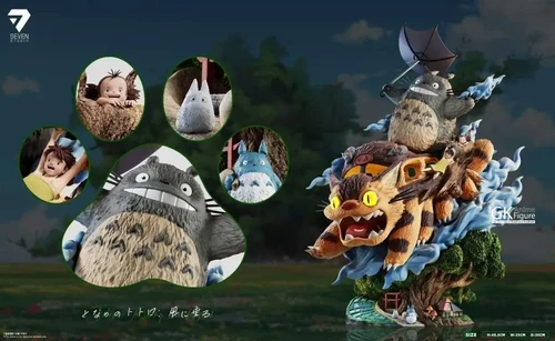 PRE-ORDER】Seven - Totoro Riding the Wind (My Neighbor Totoro) GK
