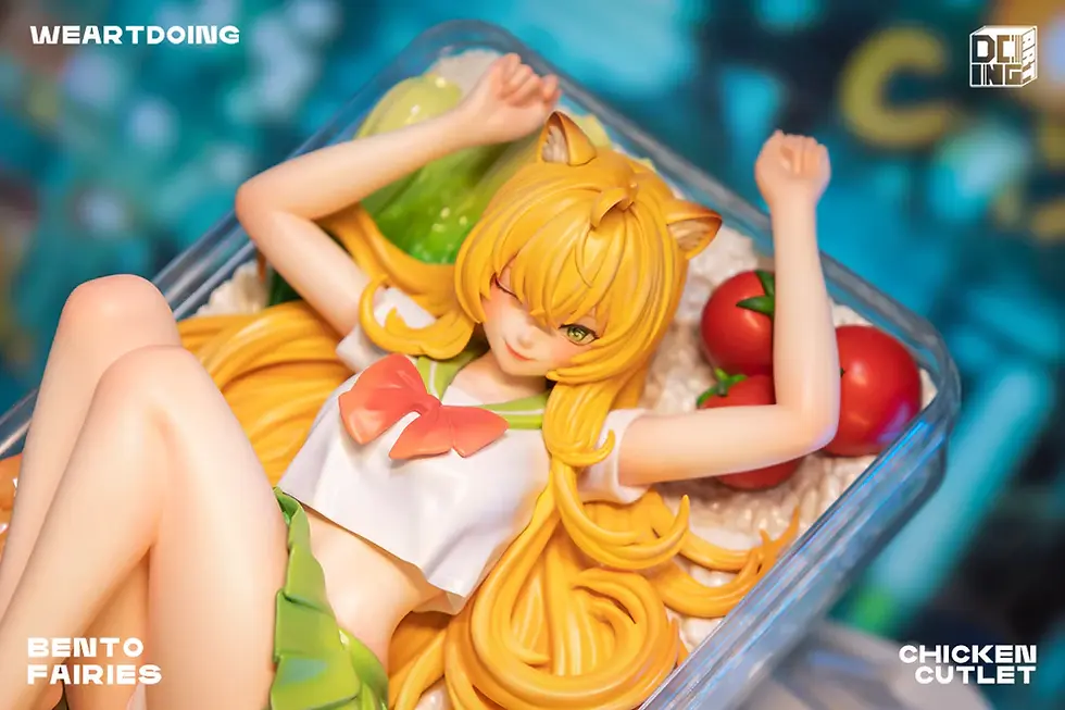 Thumbnail: 【Ready Stock】  WeArtDoing Studio –  Bento Fairies - Chicken Cutlet