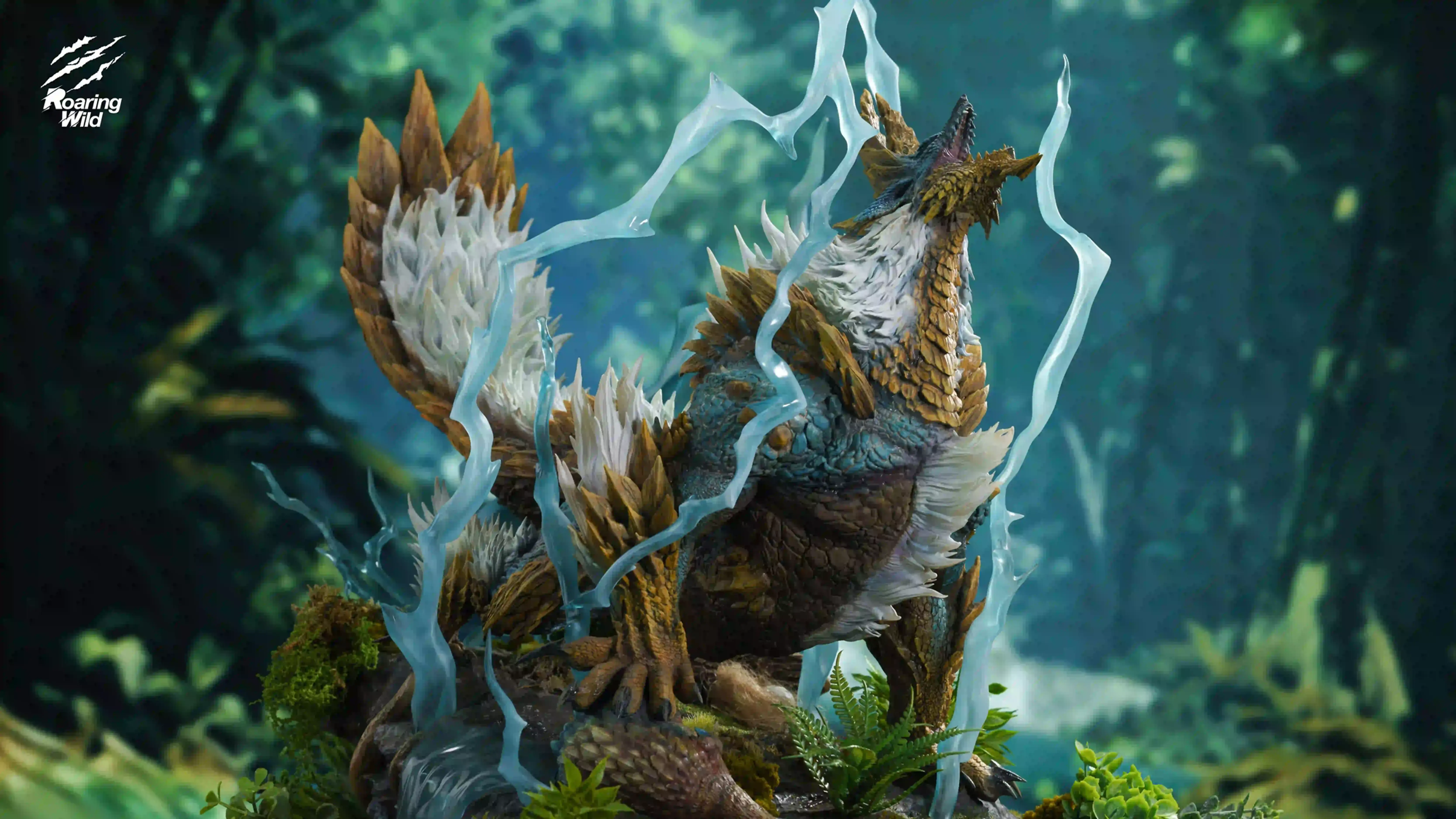【PRE-ORDER】Roaring Wild Studio - Zinogre & Stygian Zinogre (Monster Hunter) GK