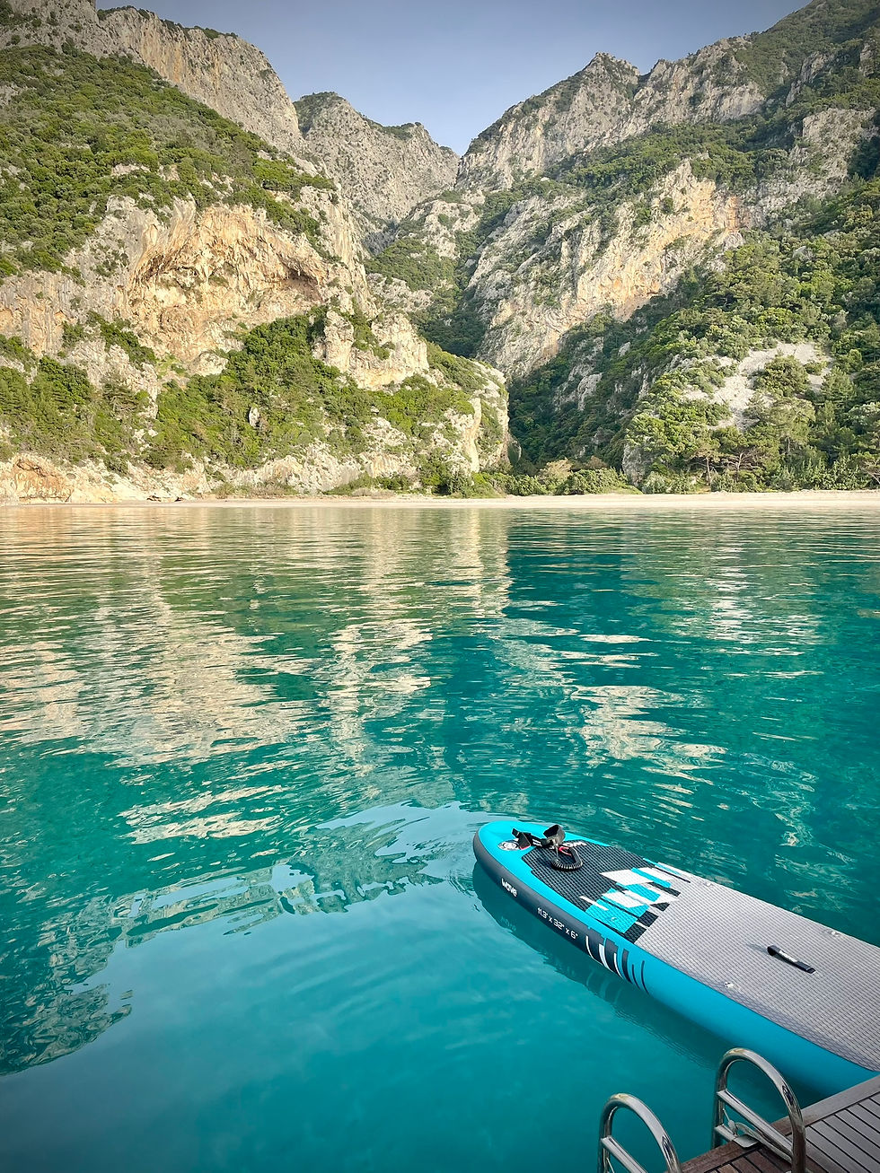 New inflatable paddle board