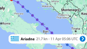 Ferries, a Train and an Automobile