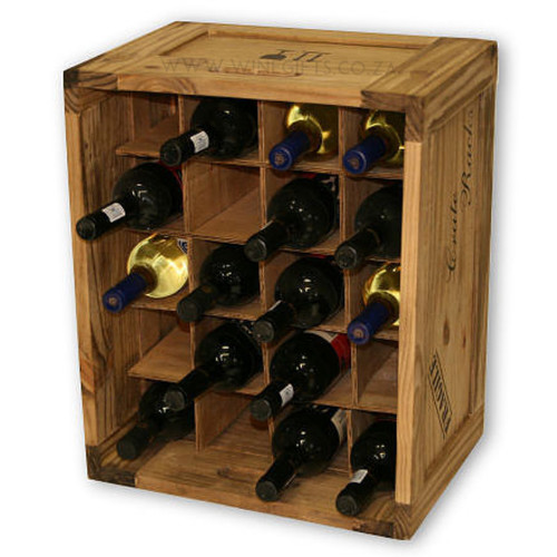 20 Bottle Individual Compartment Wine Crate Wine Gifts