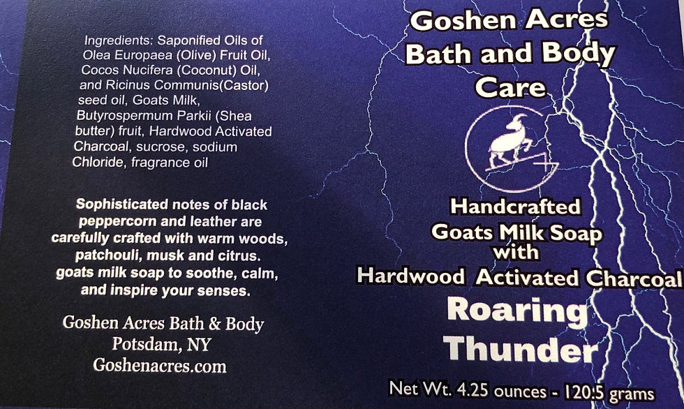 Thumbnail: Roaring Thunder Goat's Milk Soap