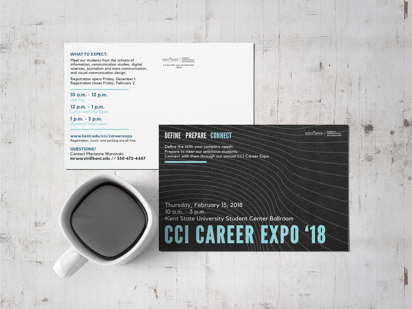 Business Postcard '18 Career Expo Mockup