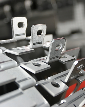 Progressive stamping