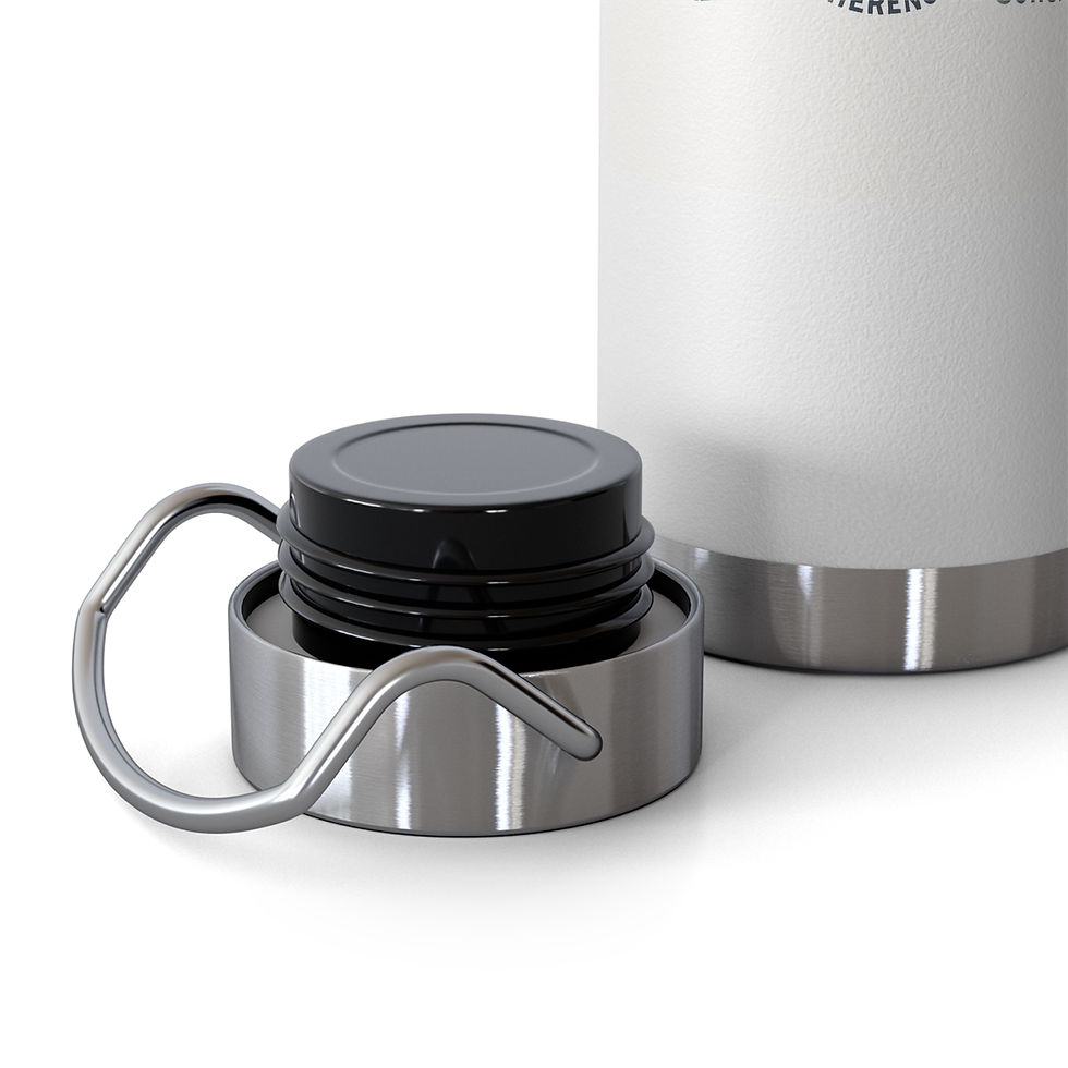 Thumbnail: Inspirational Copper Insulated Water Bottle - 22 oz.