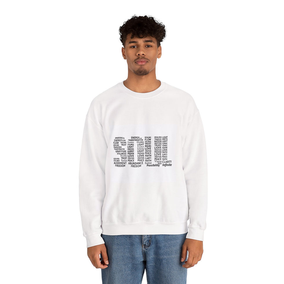 Thumbnail: Awaken Your Soul Frequency - Men’s Sweatshirt