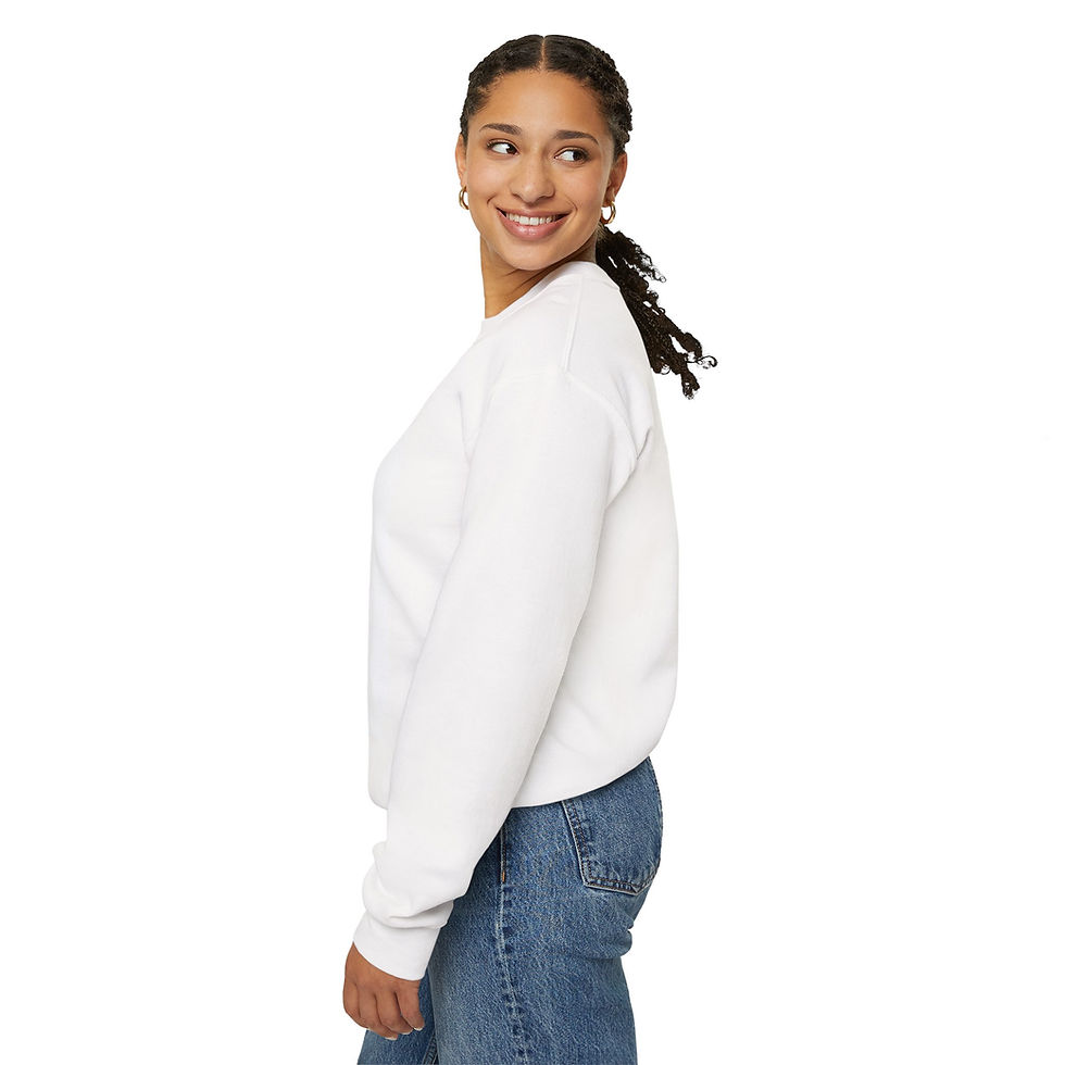 Thumbnail: Woman's Inspirational Sweatshirt - Love frequency