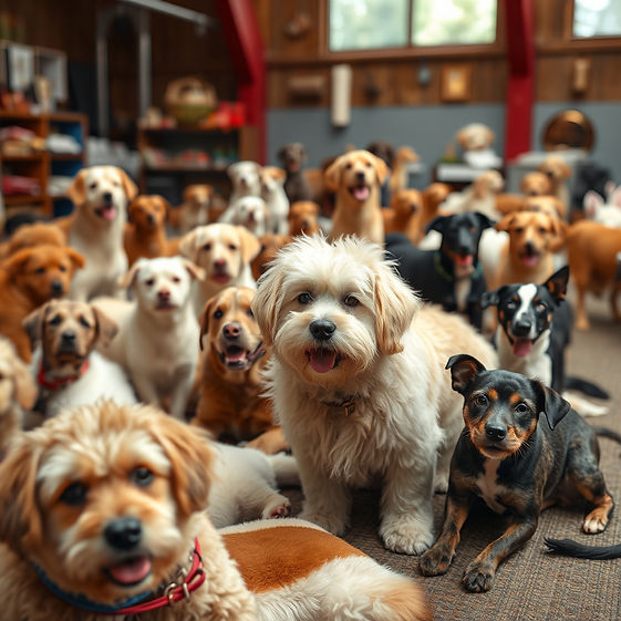 variety of pets in a large and comfortable environment.jpg