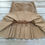 Thumbnail: JUNE LEATHER SKIRT RUFFLED BOTTOM