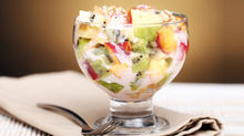 Ensalada de Frutas con Leche
