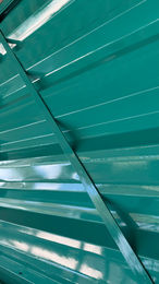 Peças Metálicas com pintura Verde