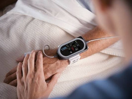 Security Risk Analysis Under AAMI SW96: A Worked Example on a Vital-Signs Bracelet