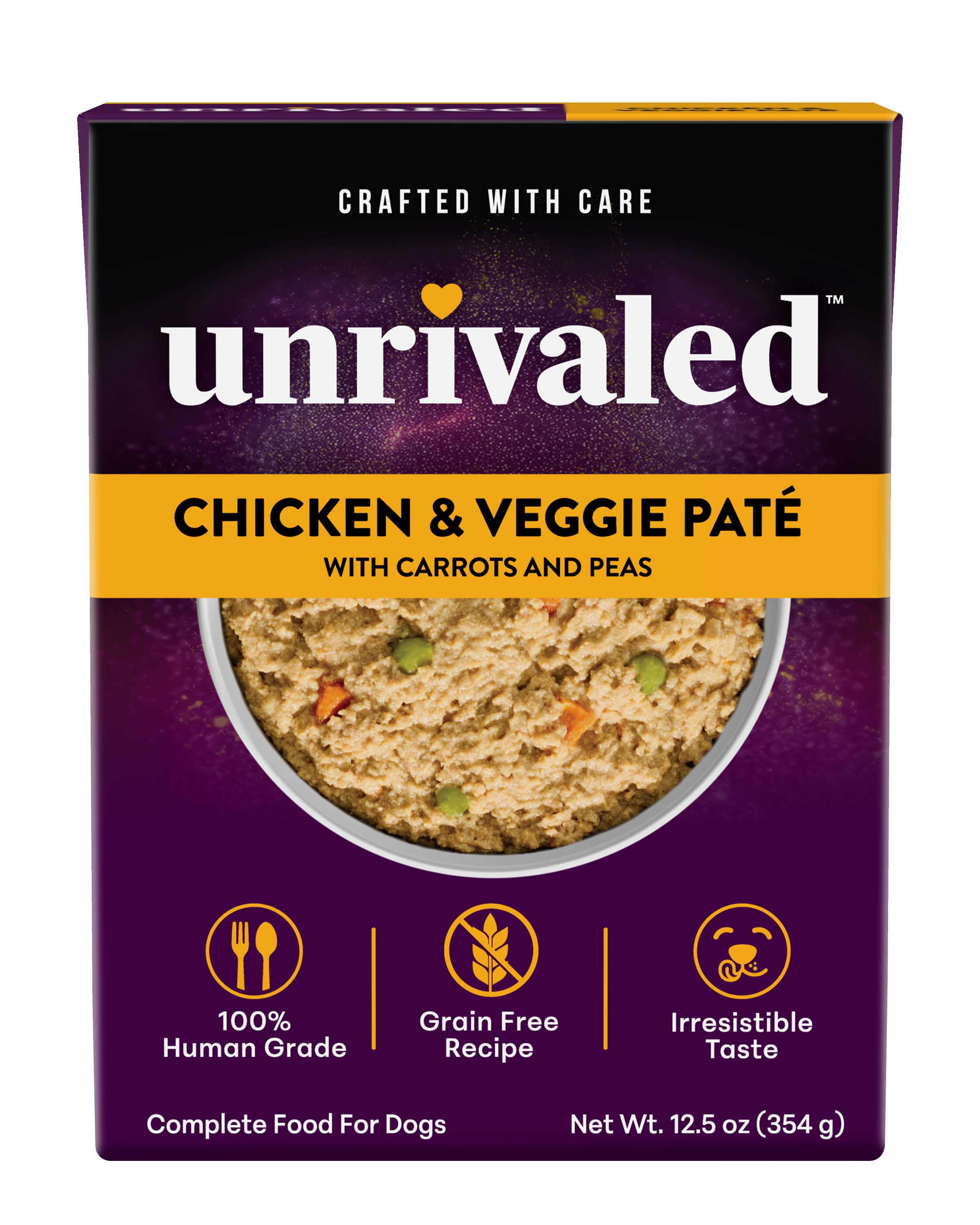 Unrivaled Chicken & Veggie Paté With Carrots and Peas