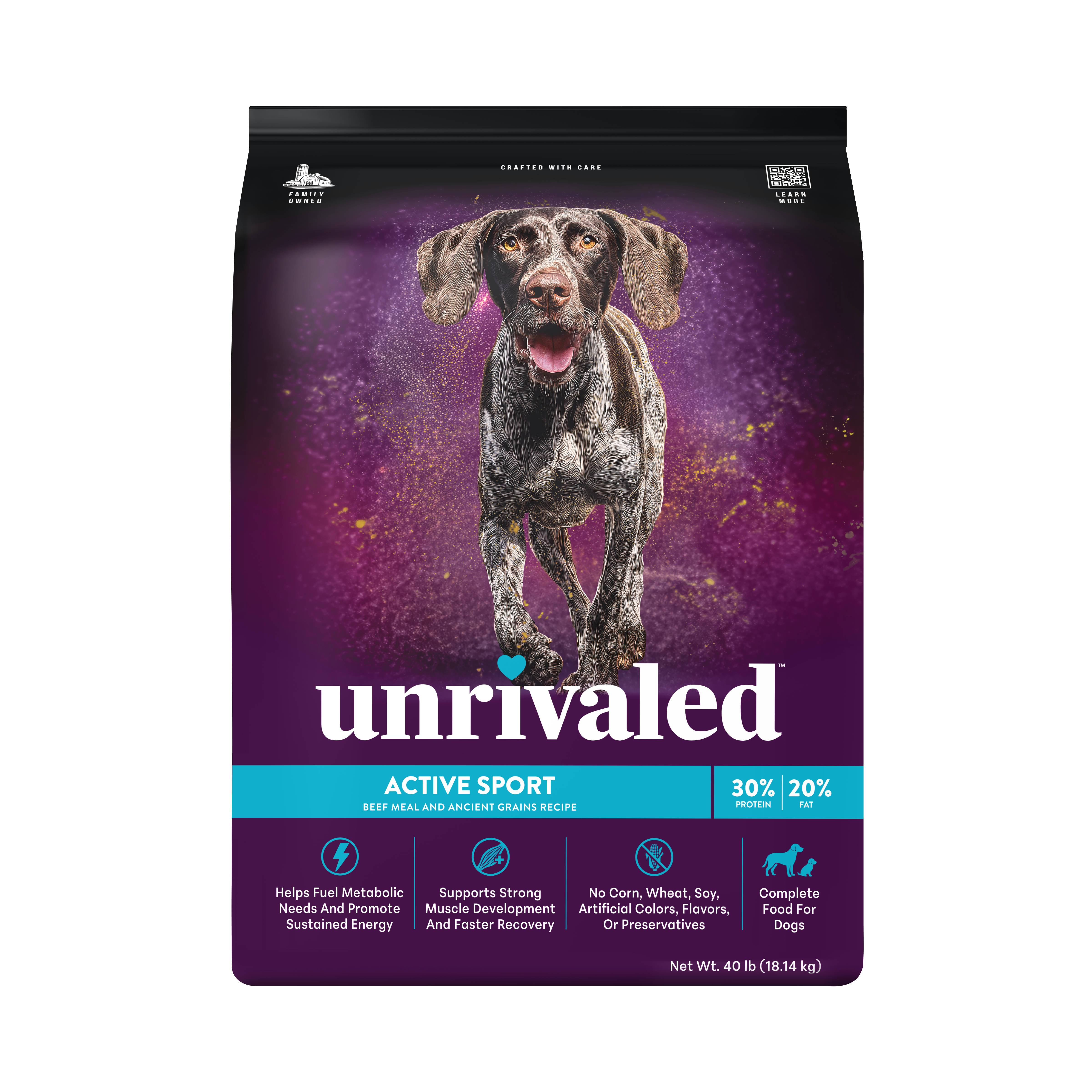 Unrivaled Dog Food Active Sport 40lb