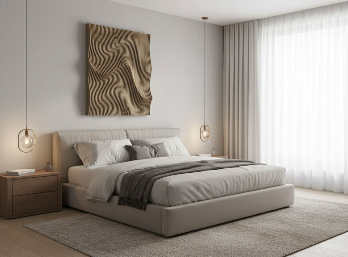 The "Fluid Motion " Parametric Wall Sculpture