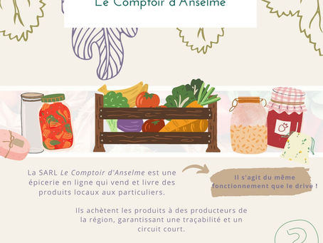 Le comptoir d'Anselme : les courses responsables