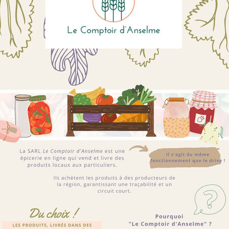 Le comptoir d'Anselme : les courses responsables