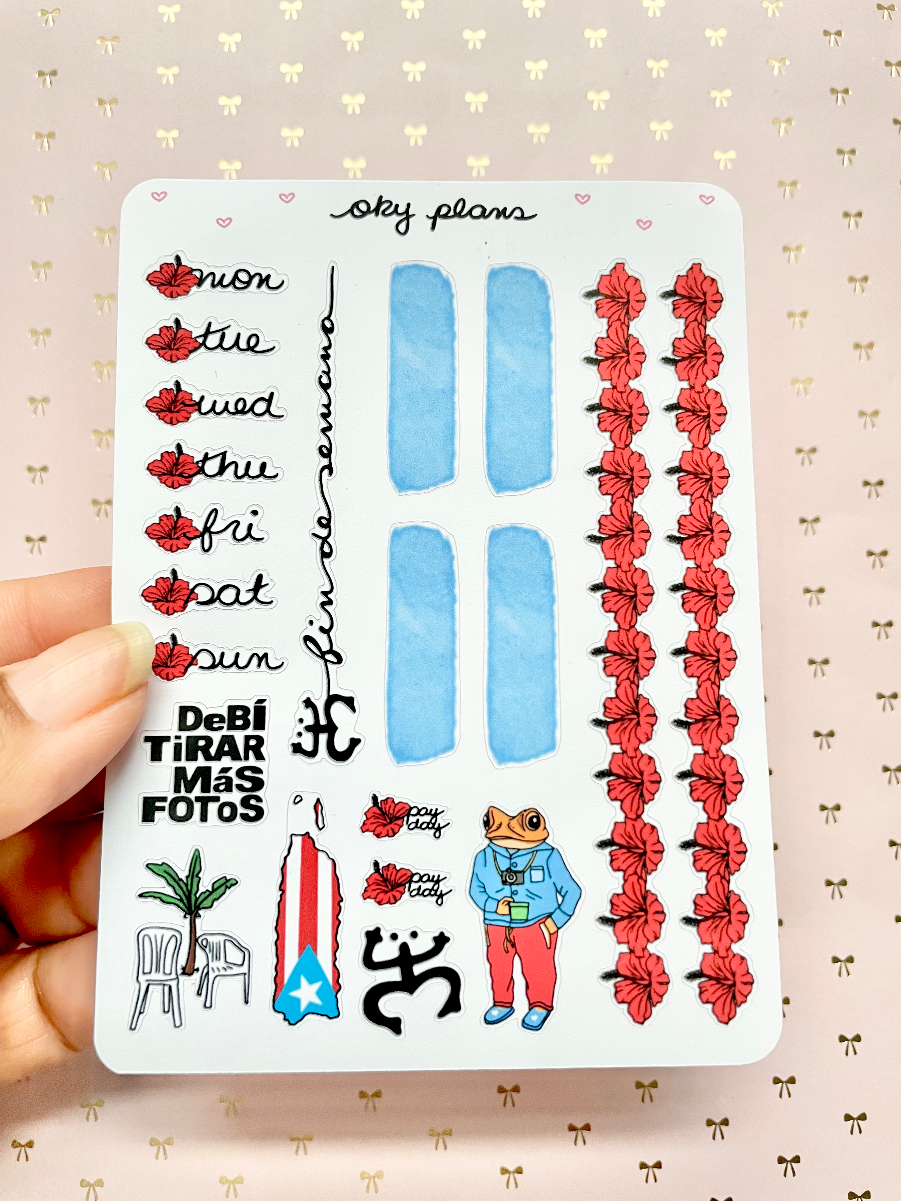 DTMF weekly stickers