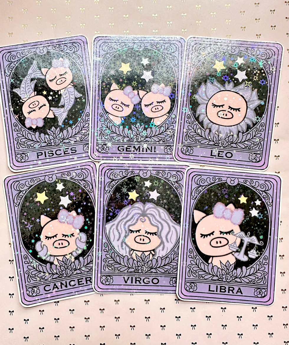 Thumbnail: Zodiac holographic die cut