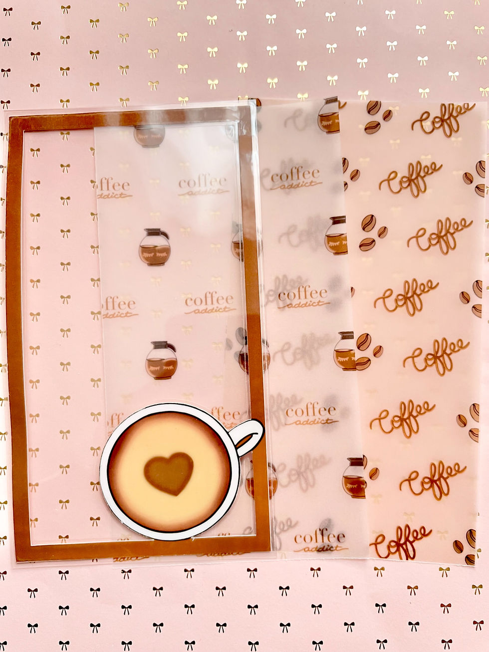 Coffee please dashboard insert set