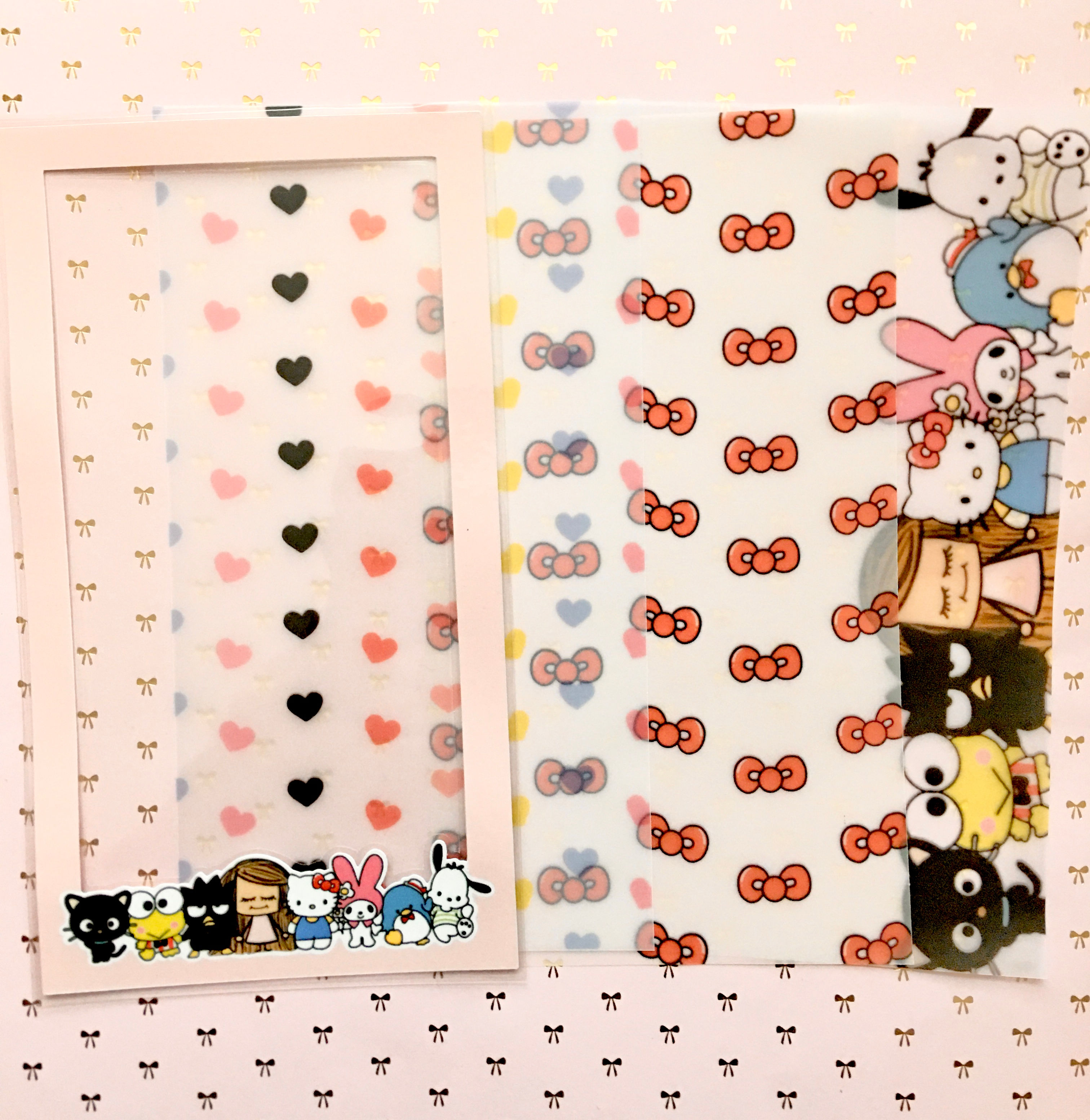 Friends dashboard insert set