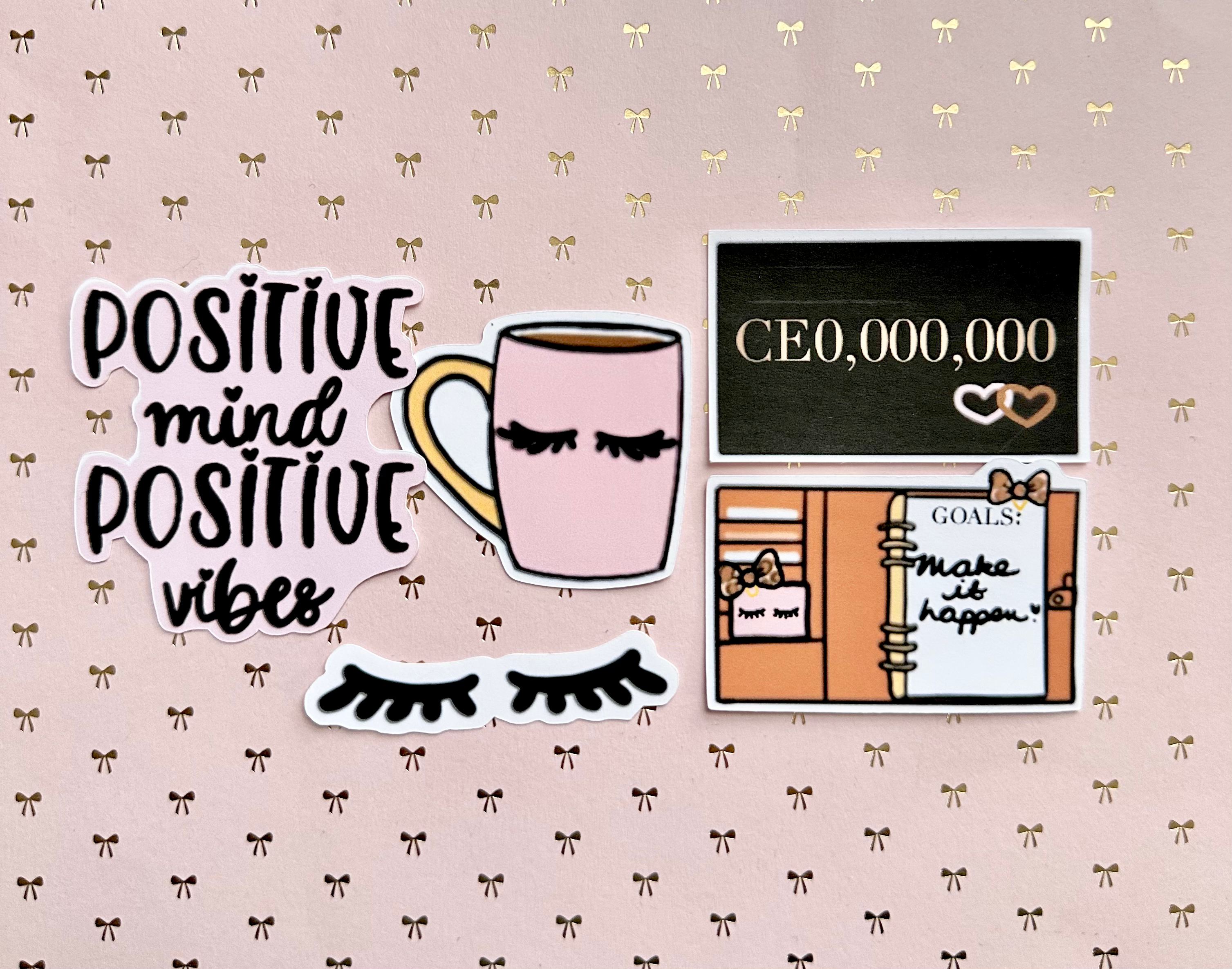 Positive mind sticker pack
