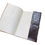 Miniature : Grimoire en cuir brun serti