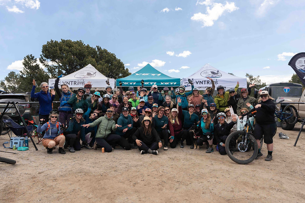The whole group at Buena Vista Midland Trails