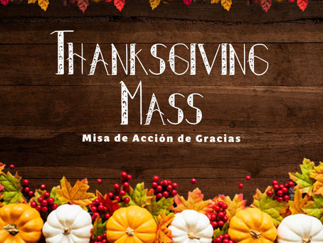 Thanksgiving Mass