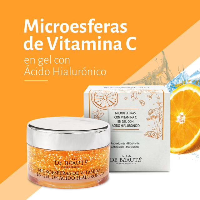 Miniatura: MICROESFERAS CON VITAMINA C EN GEL CON ÁCIDO HIALURÓNICO