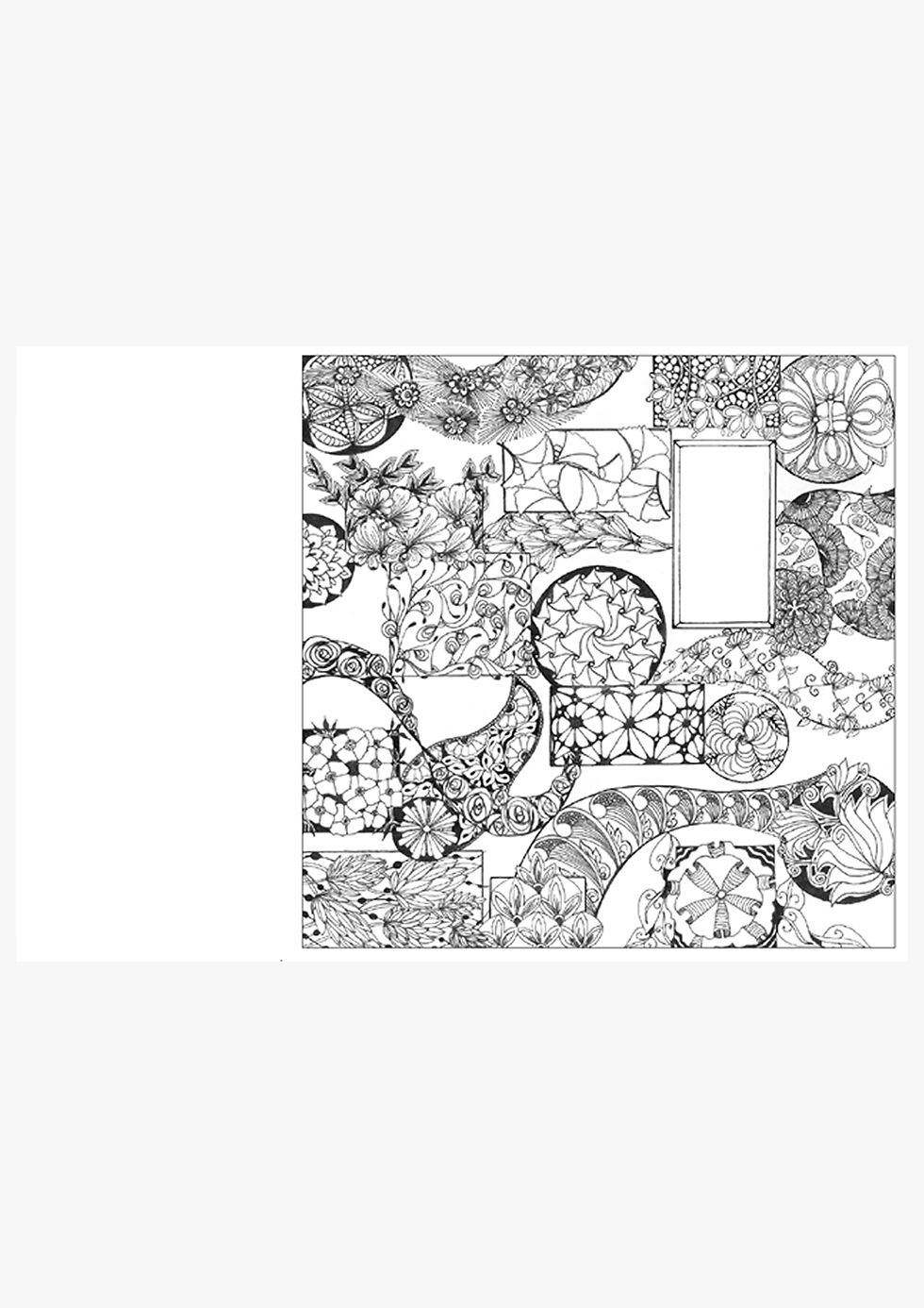 Thumbnail: Breathe Some Orange Adult Colouring Book
