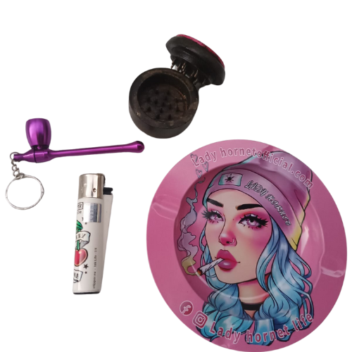 kit Cinzeiro Girl vida loka 1