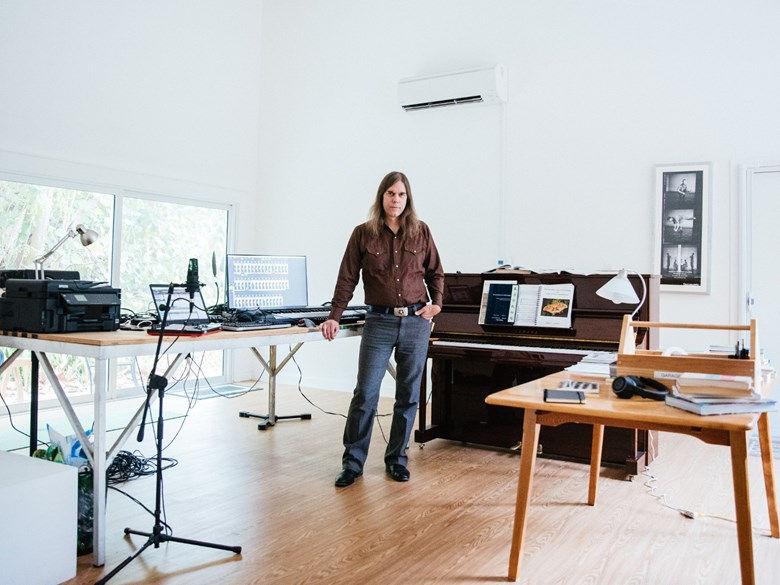 Composer and bandleader Graham Reynolds. Photo by Mark Poucher