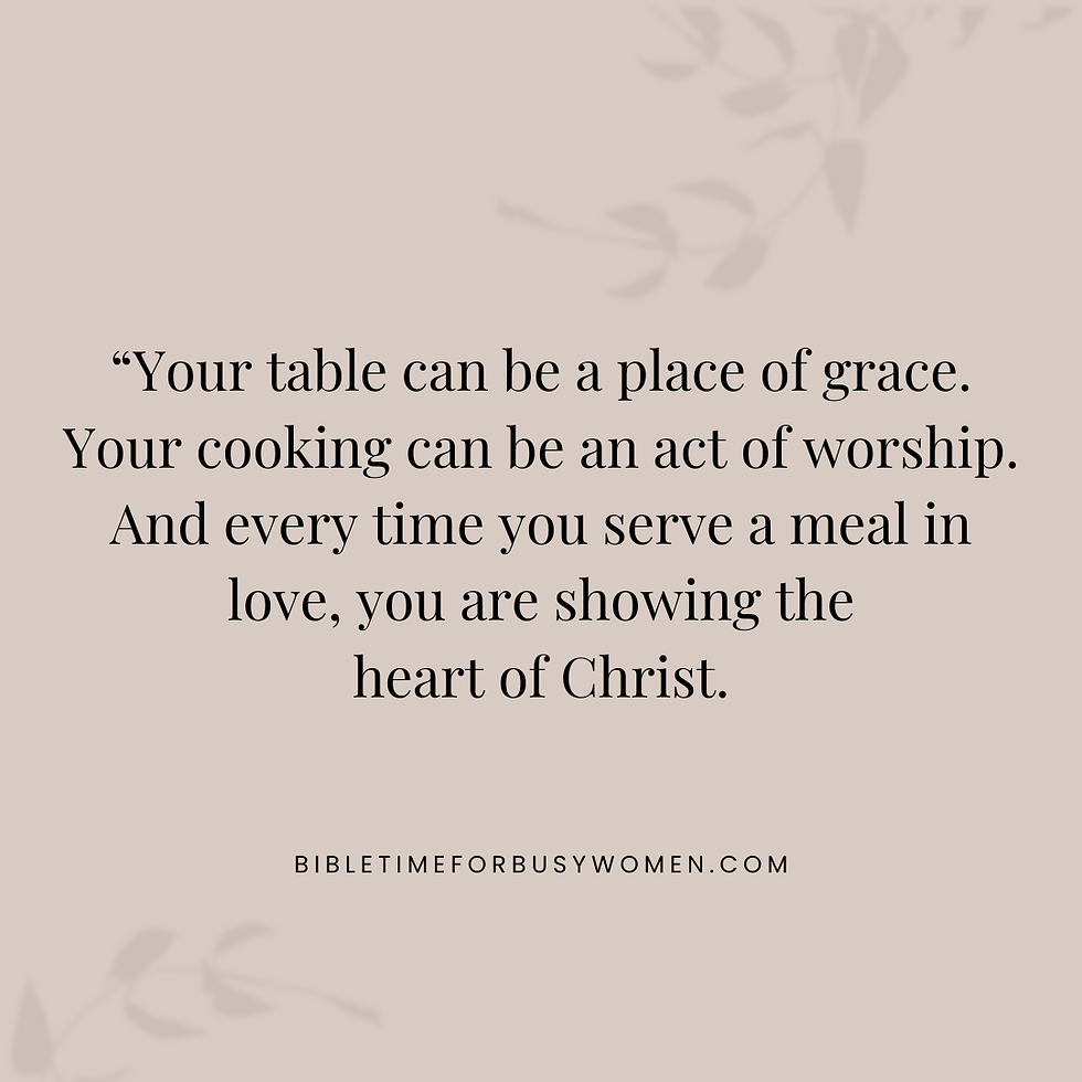 A quote by Jessica Frazier Bible Time for Busy Women