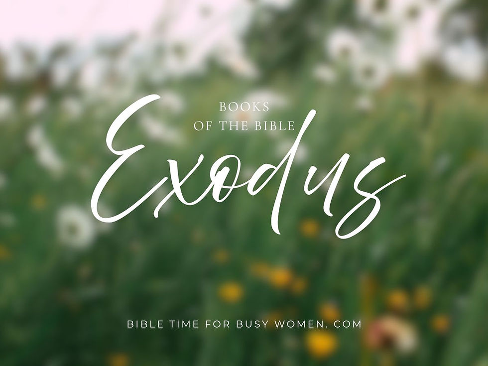 The Book of Exodus - Going Out