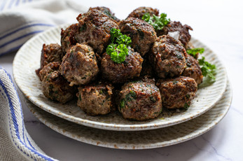 Gluten Free Keftedes Greek Meatballs