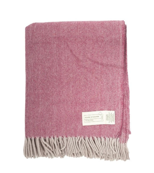 Ковдра/покривало Pink Herringbone Heritage Of Scotland